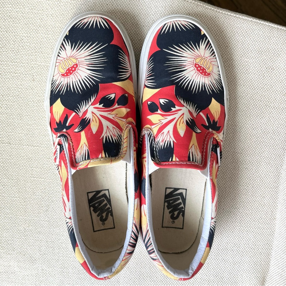 Vans for J. Crew Unisex classic slip-on shoes (size Women’s 9 or men’s 7.5) - Picture 7 of 16